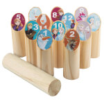 Jeu de quilles finlandaises la reine des neiges 2 Jeu de quilles finlandaises la reine des neiges 2