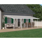 Kit de jonction pergolas blanc palram azur Kit de jonction pergolas blanc palram azur