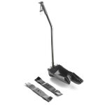Kit mulching et lames pour tondeuse rider autoporte carter de 98 cm