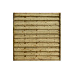 Kit panneau bois occultant 180x180 cm, poteaux et supports  sceller