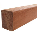 Lambourde de terrasse en bois exotique l. 250 cm 60 x 38 mm