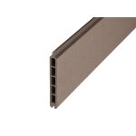 Lame de clture composite l. 180cm chocolat