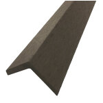 Lame de finition 4. 8 x 4. 8 x 195 cm couleur chocolat
