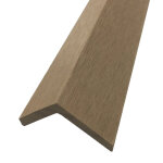 Lame de finition 4. 8 x 4. 8 x 195 cm couleur teck