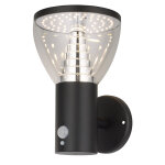 Lampe solaire mural avec détecteur noir valla Lampe solaire mural avec détecteur noir valla
