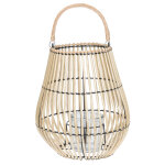 Lanterne en rotin gusta diam 26 x h 36 cm naturel