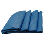 Liner de piscine hors sol acier overlap bleu ? 5, 50m x h 1, 40 m