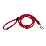 Longe en corde forte 3 mtres rouge pour chien