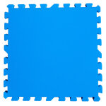 Lot de 10 tapis de protection 50x50 cm bleu