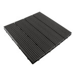 Lot de 11 dalles composite gris 30 x 30 x 2. 8 cm soit 1m² Lot de 11 dalles composite gris 30 x 30 x 2. 8 cm soit 1m²