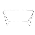 Lot de 2 buts de foot tubes mtalliques 182 x 123 cm