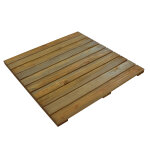 Lot de 20 dalles de terrasse bois douglas 1mx1m surface : 20m