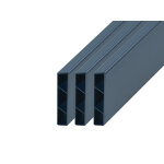 Lot de 3 lames de clture persienne aluminium 195, 8 x 13, 5 cm ral7016