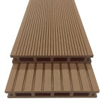 Lot de 3 lames de terrasse composite l. 240 x l. 14, 6cm teck