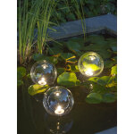 Lot de 3 led sphères flottantes pour bassin multibright float 3 Lot de 3 led sphères flottantes pour bassin multibright float 3