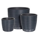 Lot de 3 pots de tresss armony noir