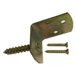 Lot de 4 querres zingues pour panneau brise vue