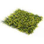 Lot 4 haies artificielles clipsables 50 x 50cm imitation buis Lot 4 haies artificielles clipsables 50 x 50cm imitation buis