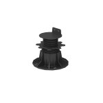 Lot de 48 plots rglables pour terrasse bois et composite 70  150 mm