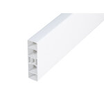 Lot de 6 lames pvc clôture ajourée l. 180cm groix Lot de 6 lames pvc clôture ajourée l. 180cm groix