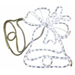 Motif fil lumineux cloches de nol
