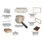Pack confort dadant 10 cadres sant toit