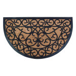 Paillasson demi cercle arabesque