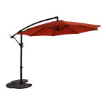 Parasol dport 3m terracotta st barth