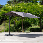 Parasol dport 3x3m ardoise sweety