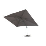 Parasol dport 3x4m ardoise flot