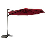 Parasol dport rotatif 3m framboise papouasie