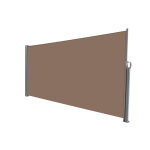 Paravent extrieur rtractable marron 3m x h. 1m80