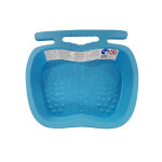 Pdiluve bleu pour piscine avec accroche chelle