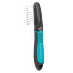 Peigne dnouant et dmlant en plastique dents crantes en mtal