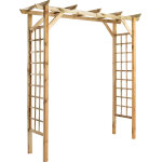Pergola double droite 210 cm valeriane