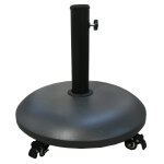 Pied de parasol bton 20kg anthracite