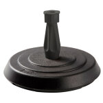 Pied de parasol bton rond anthracite