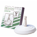 Pied de parasol rond blanc