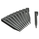 Piquets pour bordures gris h19 Piquets pour bordures gris h19