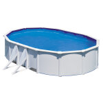 Piscine ovale en acier 5, 27 x 3, 27 x 1, 22 m