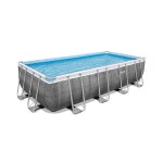 Piscine tubulaire bestway rectangulaire power steel 5, 5 x 2, 7 x 1, 2m