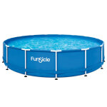 Piscine tubulaire ronde 3, 66 x 0, 76 m avec filtration cartouche