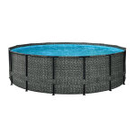 Piscine tubulaire ronde 4, 57 x 1, 22 m sans filtration