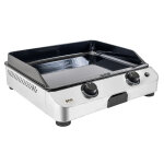 Plancha gaz fusion 60 inox 2 brleurs