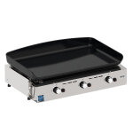 Plancha gaz initial 65 inox 3 brleurs