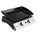 Plancha gaz montana 2 brleurs surface de cuisson 47x36cm