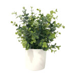 Plante artificielle avec pot en ciment 35 cm natal