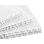 Lot de 5 plaques de polycarbonate pour serre de jardin