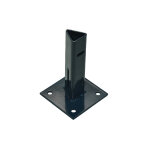 Platine de fixation pour piquet de clture t30 gris