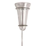 Pluviomtre en zinc et en verre 1. 31m